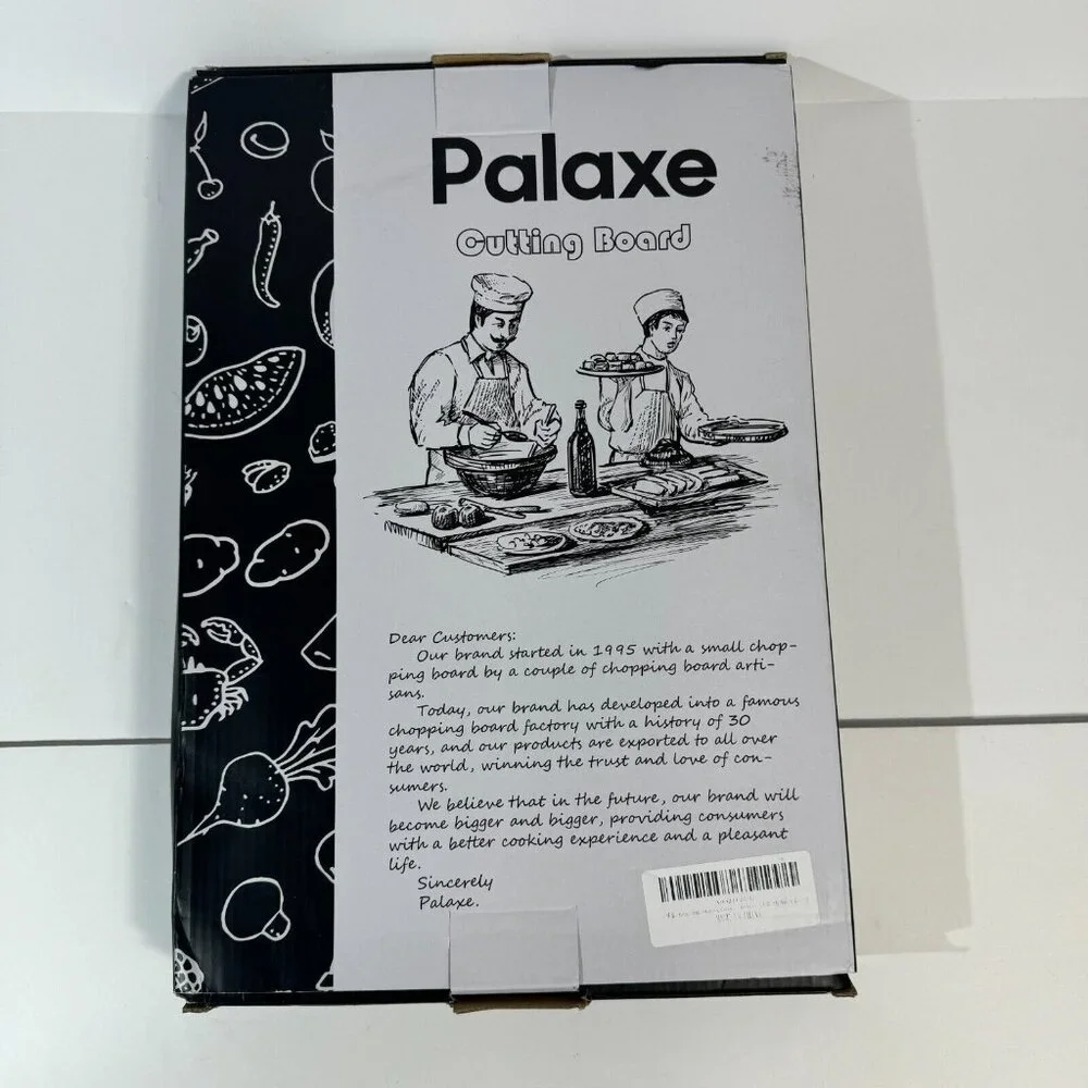 Palaxe Kitchen Chopping Board Set Of 3 BPA-Free Durable Dishwasher Safe
